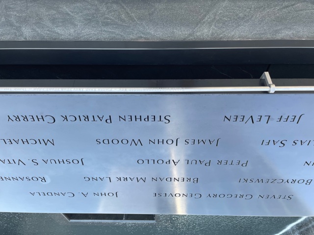 WTC Memorial Names 1